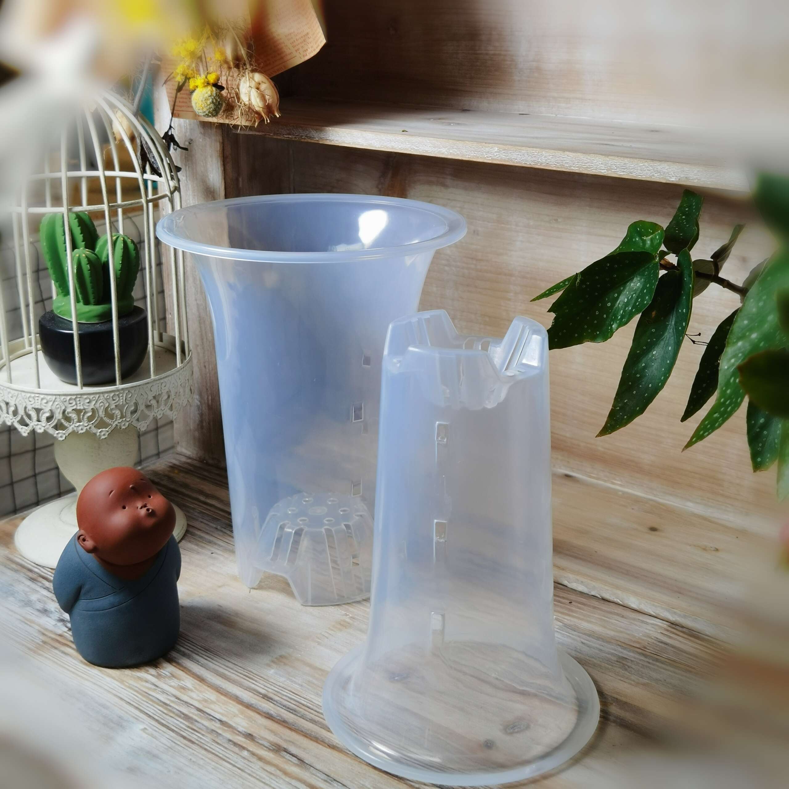 Clear Round Nursery Pot –15×H21cm Pot - Image 2