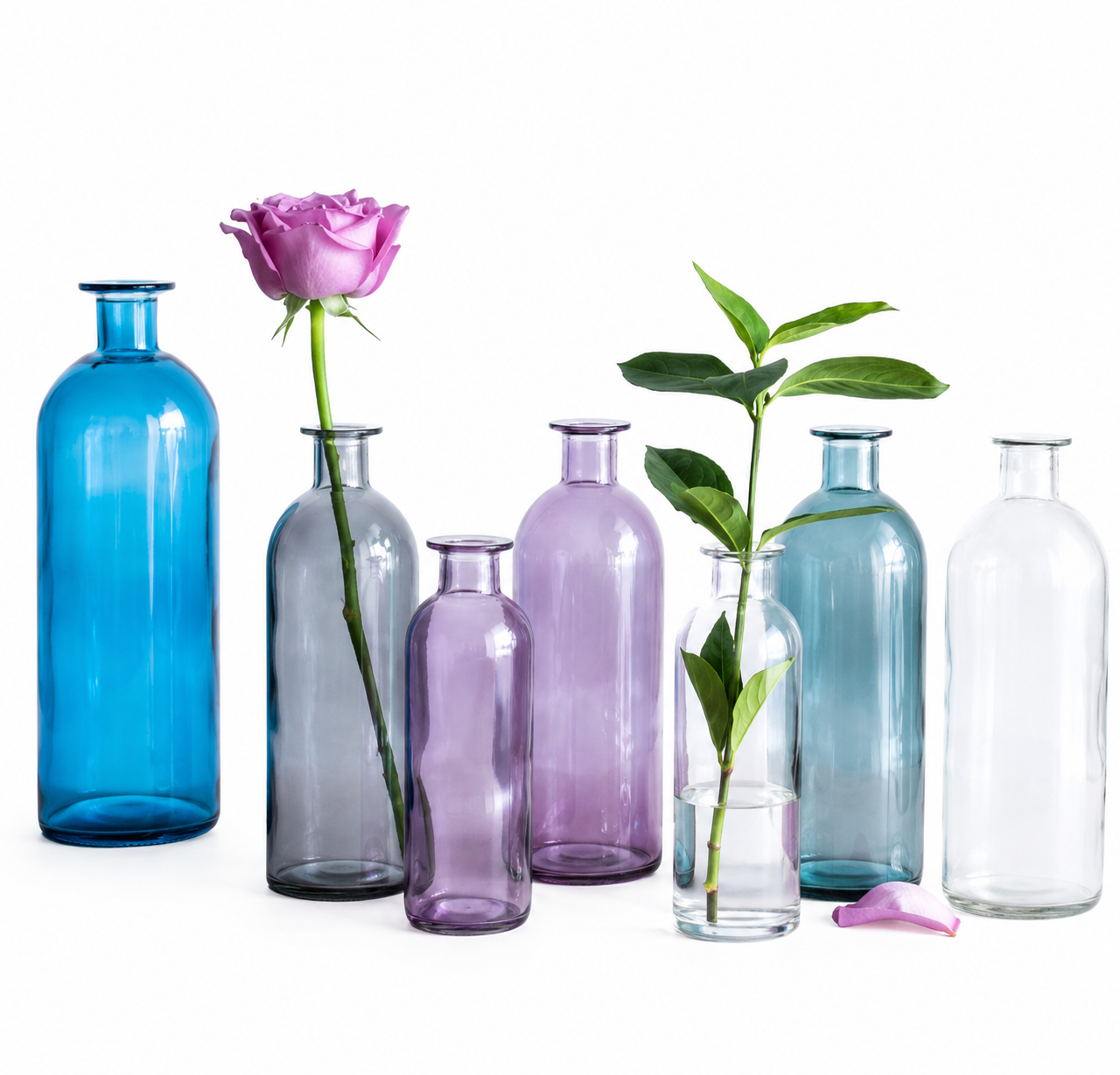 Nordic Transparent Glass Vase