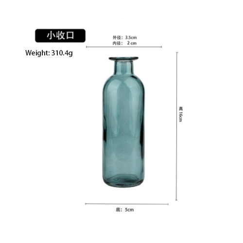 Nordic Transparent Glass Vase - Image 5