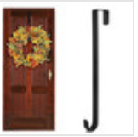 Garden Long Metal Hook （Black ）
