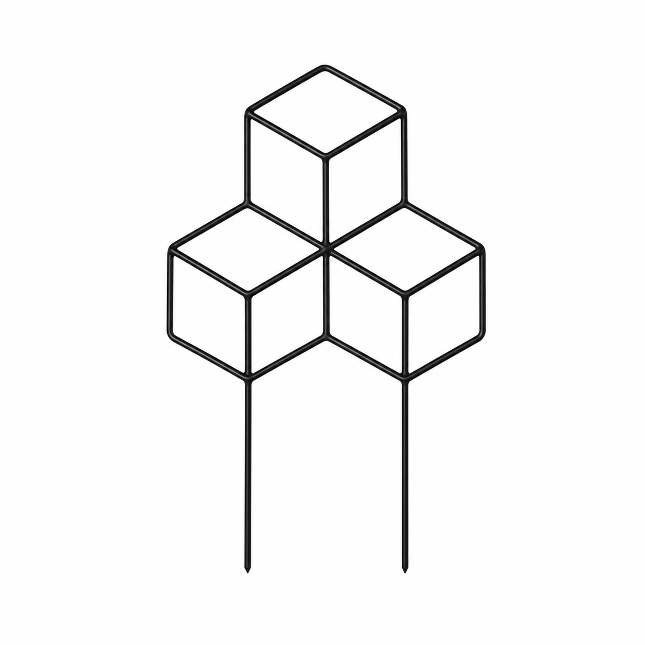 Geometric Plant Support Stake