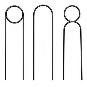 Geometric Plant Support Stakes Set