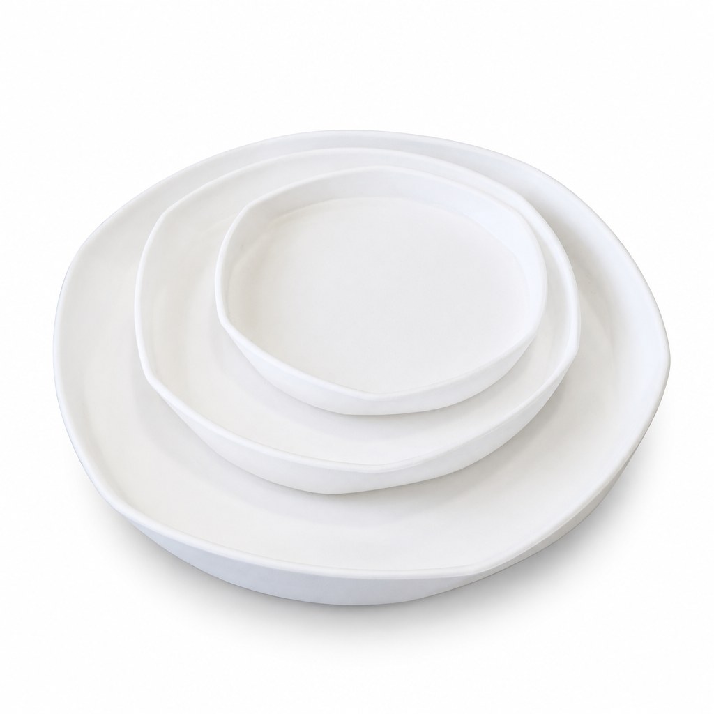Hexagon Planter Saucer – Minimal Design