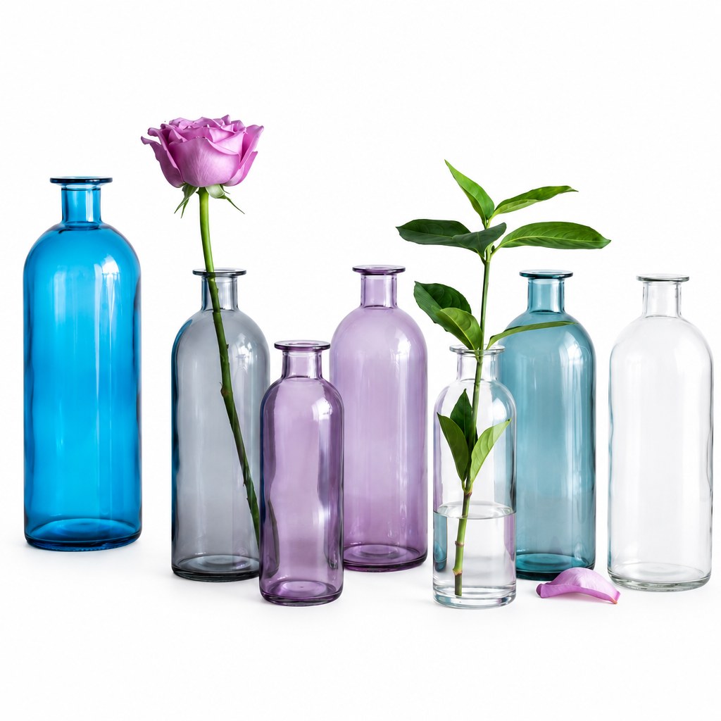 Nordic Transparent Glass Vase