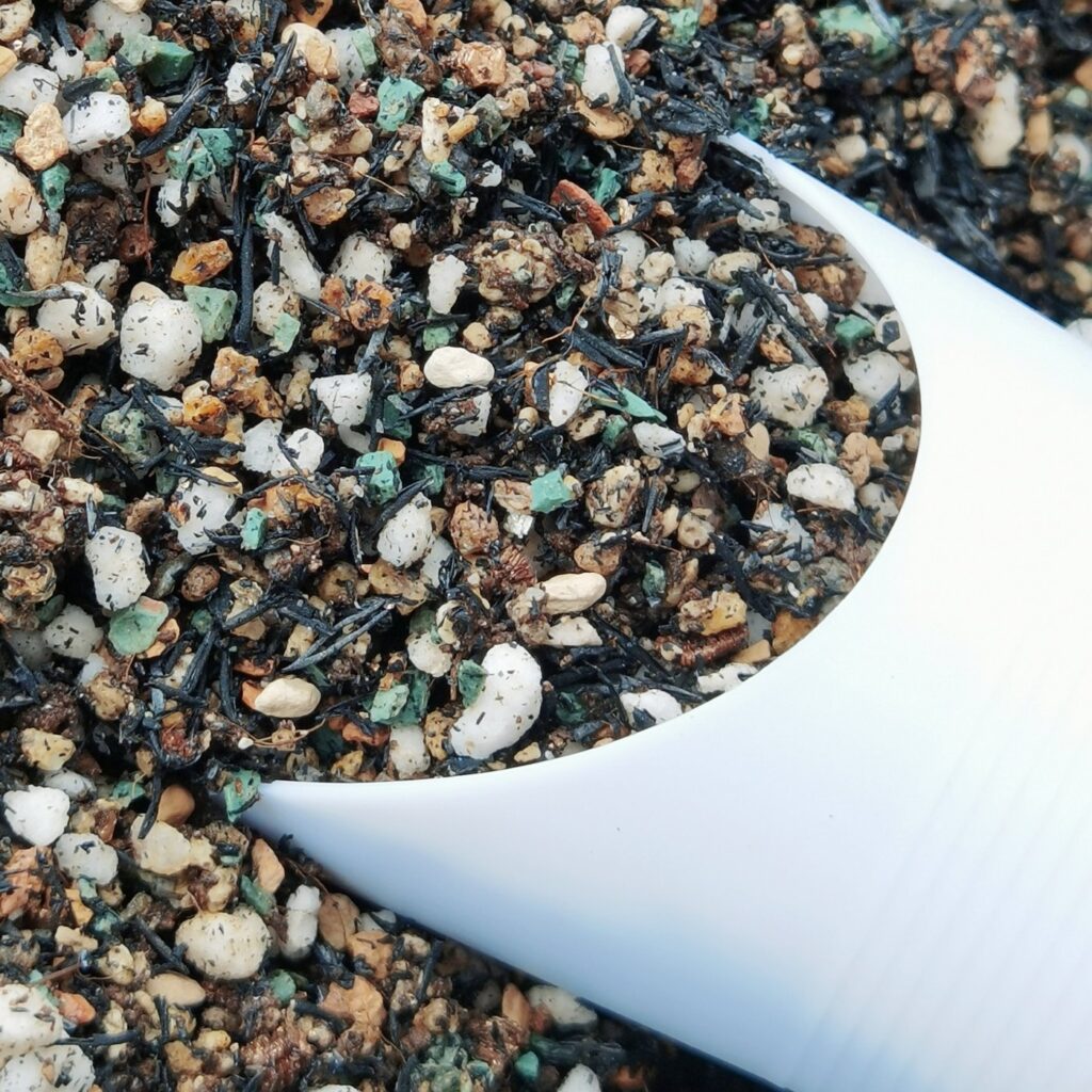 MUZI peat-free succulent granular soil mix NZ
